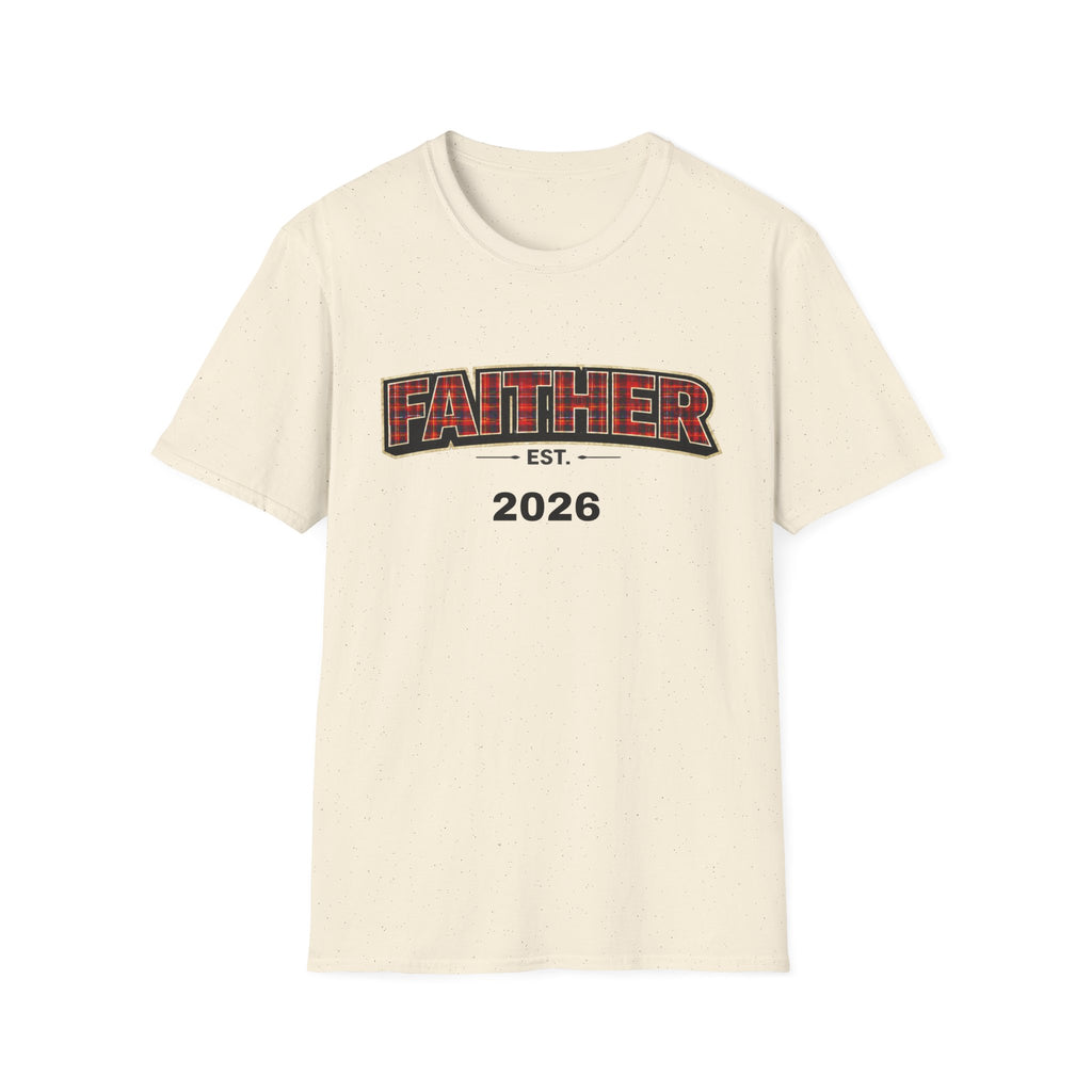 FAITHER Tartan Est- Personalised T-Shirt