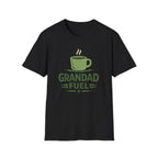 Grandad Fuel T-Shirt – Coffee Lover Grandpa Gift