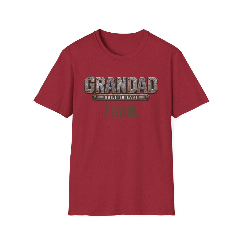 Grandad "Built to Last" T-Shirt — Personalise
