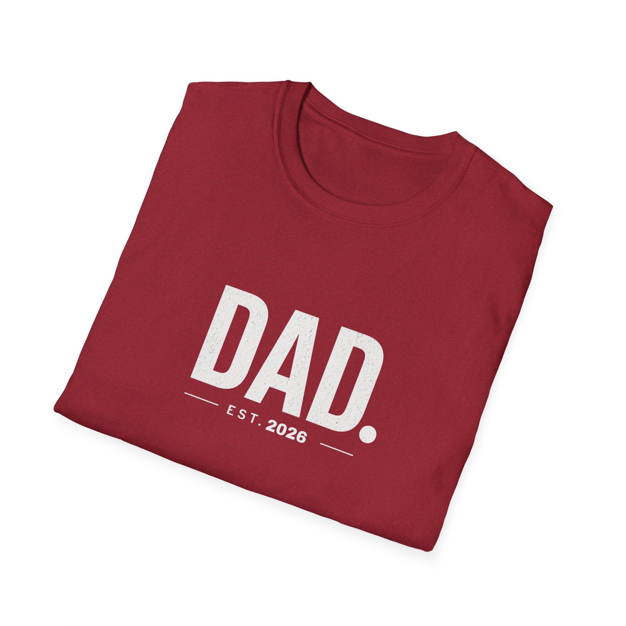 Dad Est. 2026 T-Shirt — New Father Gift, Father’s Day Tee