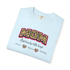 Mom Camo Graphic T-Shirt — "MOM Most Loved Her Little People" Floral Heart Tee