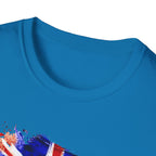 British Flag Watercolor T-Shirt – "Made in the UK" Pride Tee
