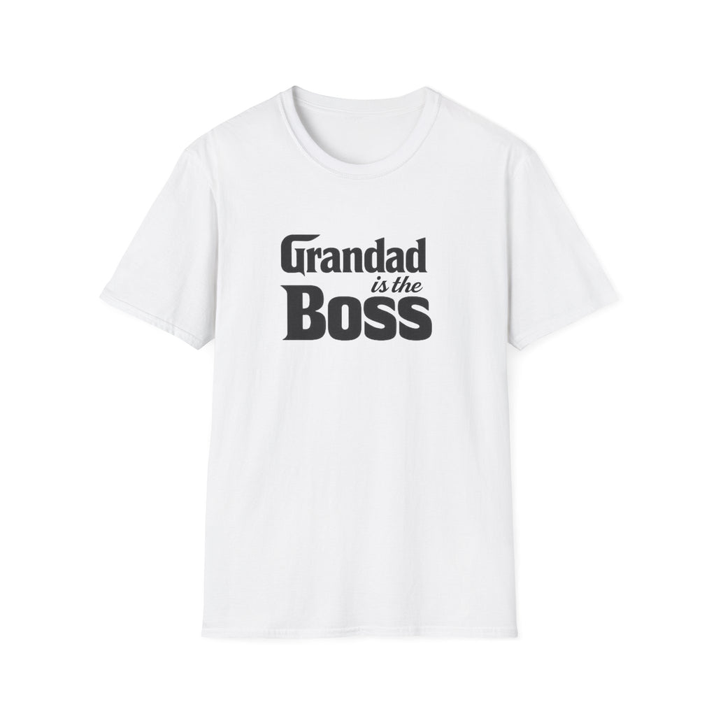 Grandad Is the Boss T-Shirt — Funny Grandpa Gift for Father’s Day & Birthdays