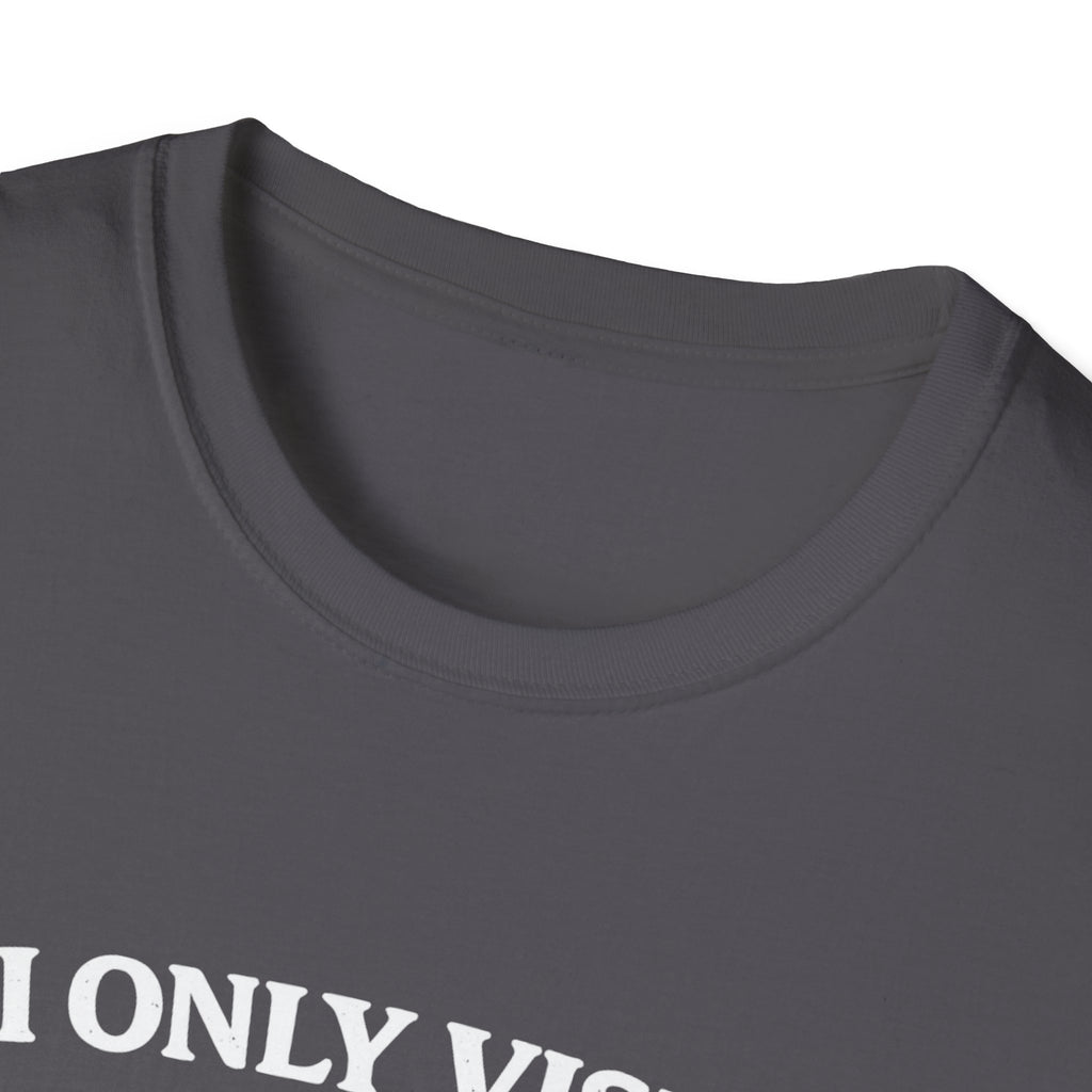 Papa T-Shirt — "I Only Visit Papa for the Biscuits" Funny Grandpa Gift