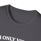 Papa T-Shirt — "I Only Visit Papa for the Biscuits" Funny Grandpa Gift