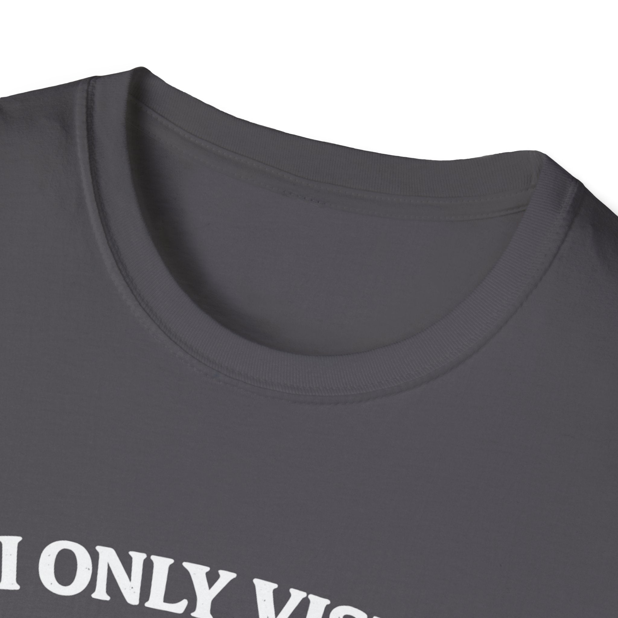 Papa T-Shirt — "I Only Visit Papa for the Biscuits" Funny Grandpa Gift