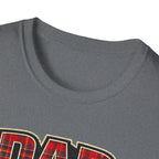 Dad Plaid Design T-Shirt — DAD Est. 2026 New Dad Gift