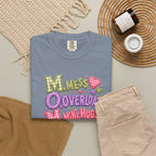 T‑Shirt — "Moms Overload Mini-Hugs" Cute Colorful Graphic Tee