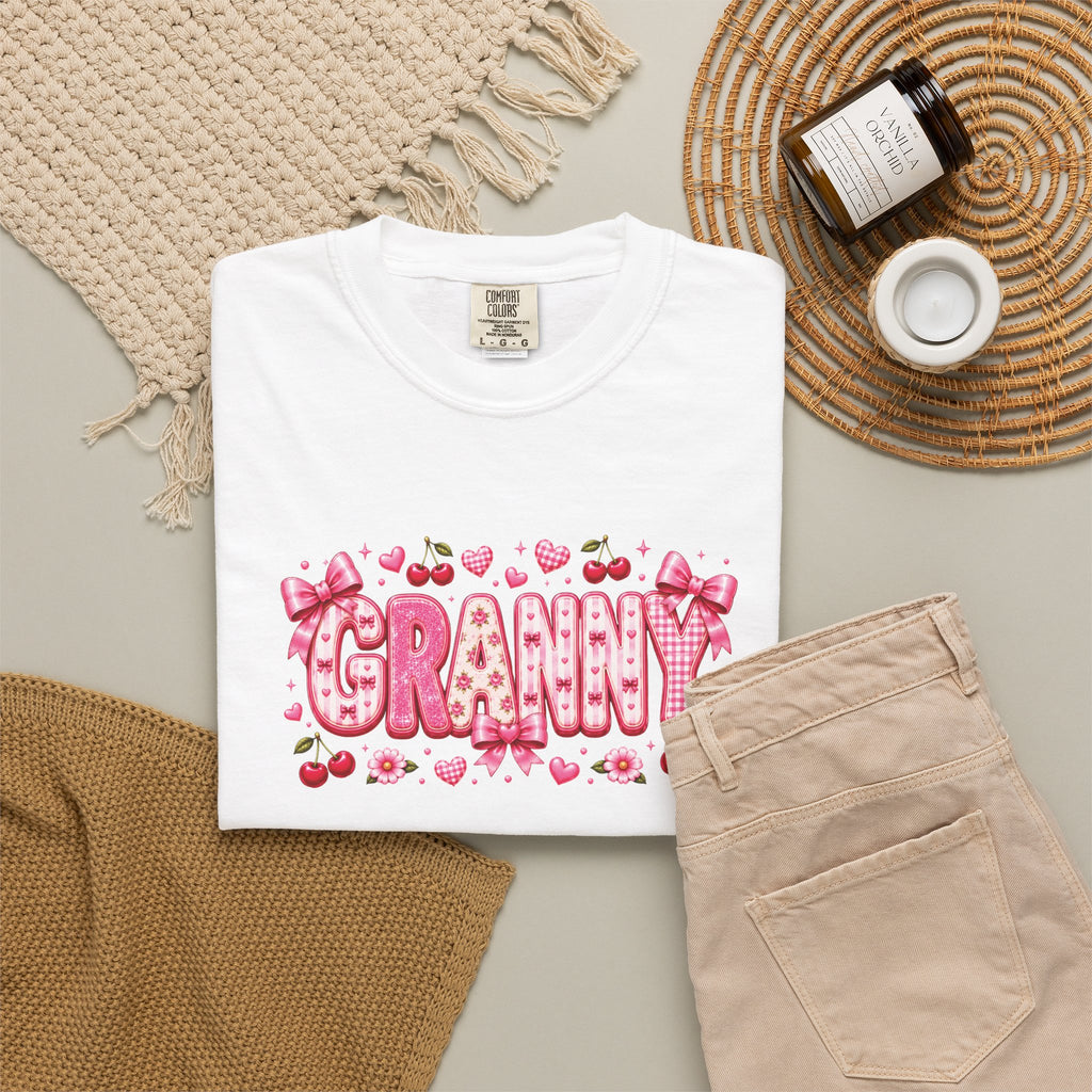 GRANNY Floral Heart T-Shirt