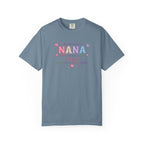 Becoming a Nana T-Shirt — "Becoming a Nana means my heart grows bigger with every little giggle" Cute Grandma Gift