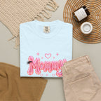 MOMMY Pink Balloon Eyelashes T-Shirt