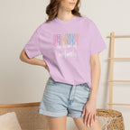 Grandma T-Shirt — "Grandma the Heart of Our Family" Pastel Comfort Tee
