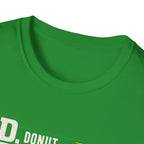 Donut Acquisition Department T-Shirt – D.A.D. Funny Dad Shirt for Donut Lovers