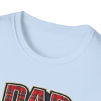 Dad Plaid Design T-Shirt – Rustic Father’s Day Gift