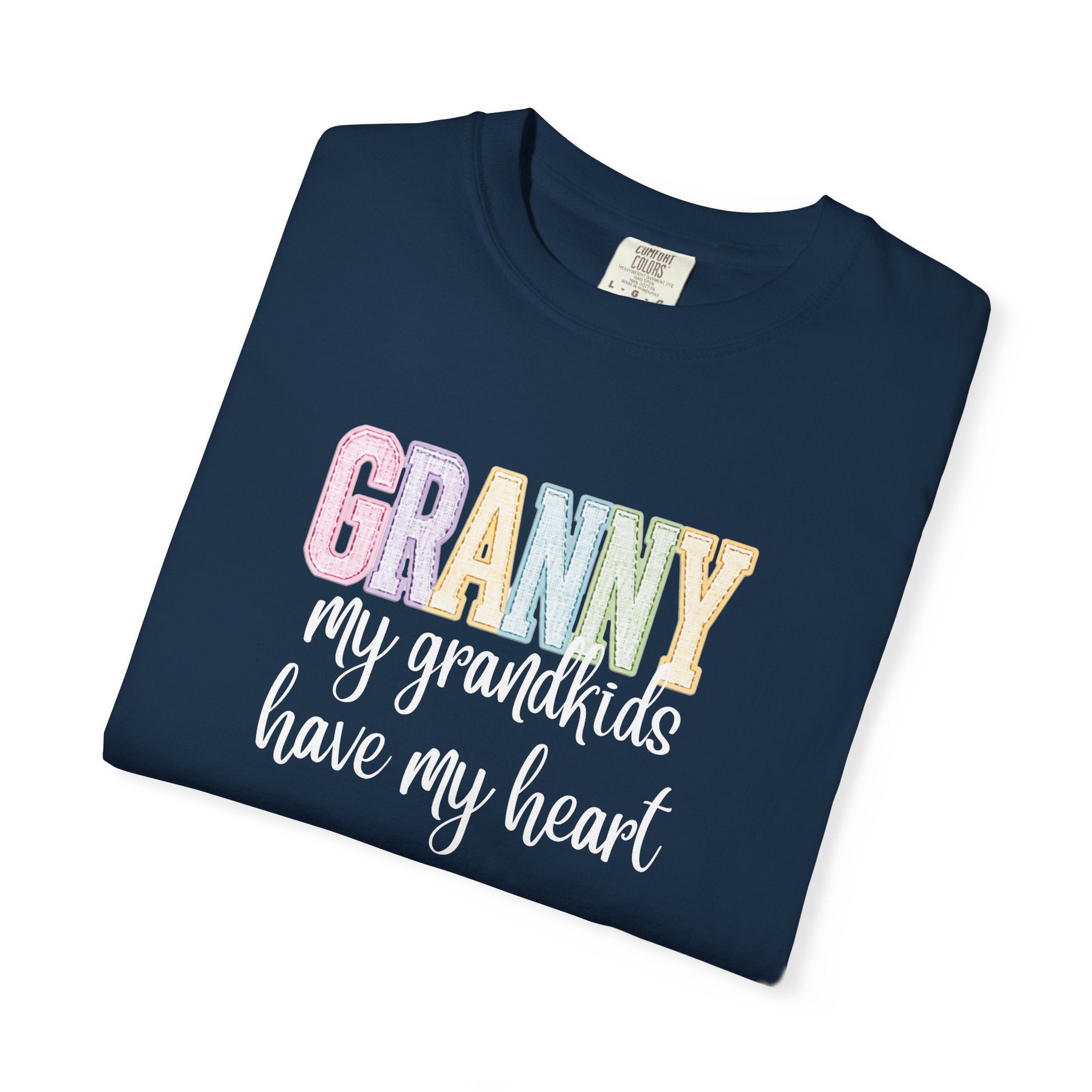 Granny My Grandkids Have My Heart T-Shirt — Grandma Gift, Mother's Day Tee