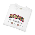 Mama Floral Heart T‑Shirt — 'Mama Means Love for Little Snuggs' Mother's Day Tee