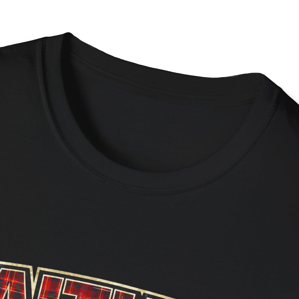 FAITHER Tartan Est- Personalised T-Shirt