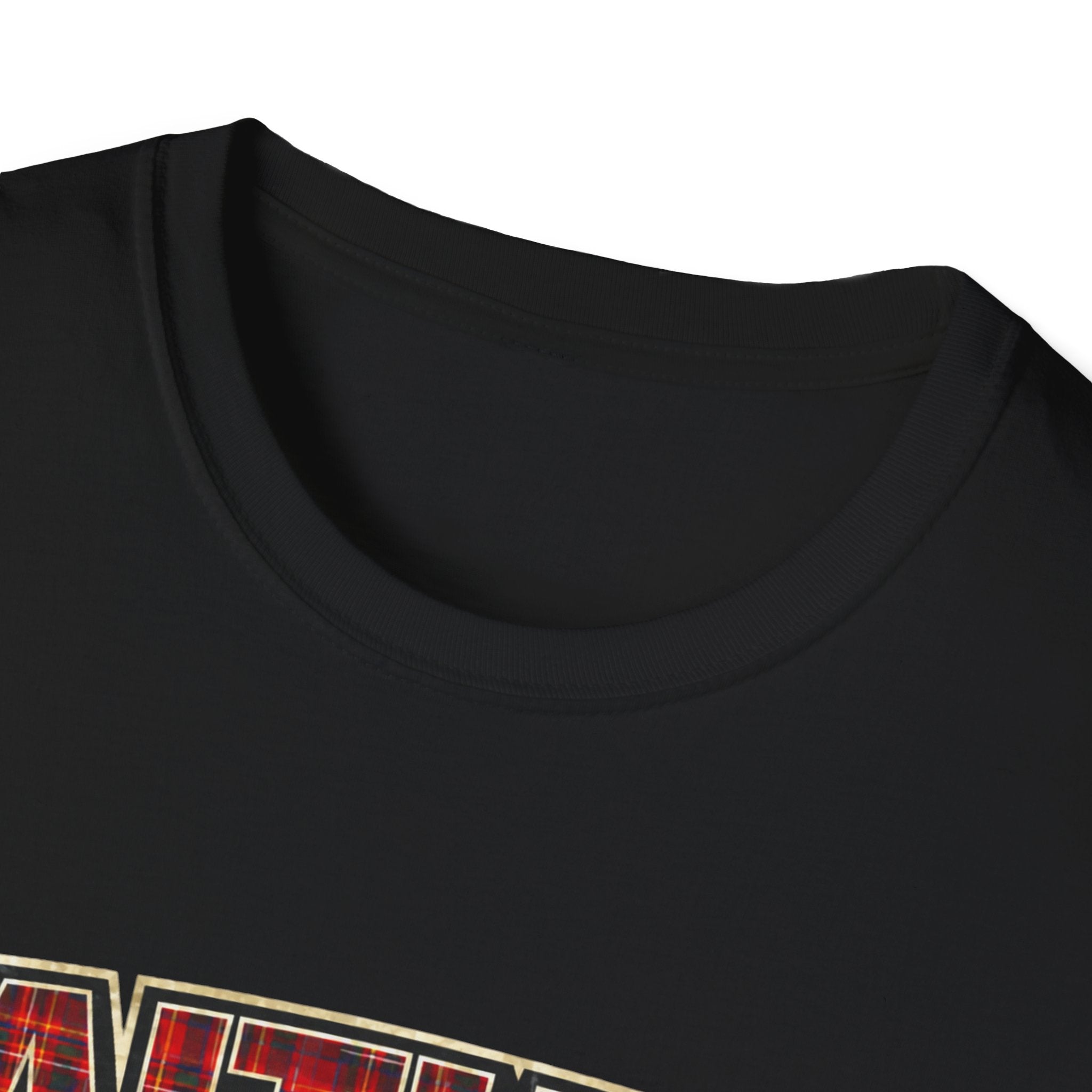 FAITHER Tartan Est- Personalised T-Shirt