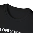 Papa T-Shirt — "I Only Visit Papa for the Biscuits" Funny Grandpa Gift