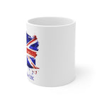Made in the UK Mug — British Flag Watercolor Coffee Cup