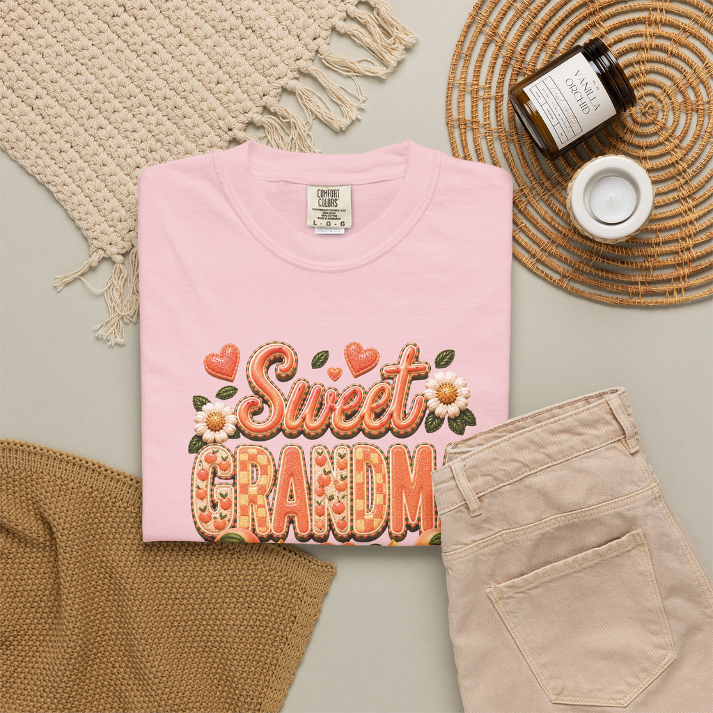 Sweet GRANDMA Peach Tee