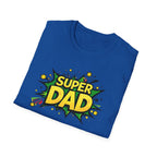 Super Dad Comic-Style T-Shirt — Father's Day Gift Tee