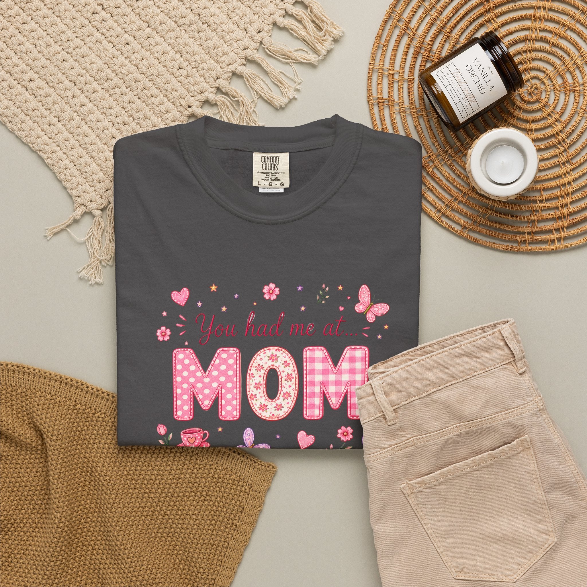 You Had Me at MOM Floral T-Shirt