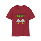 Granddad's Golf Buddies T-Shirt — Personalized Golf Tee with Names