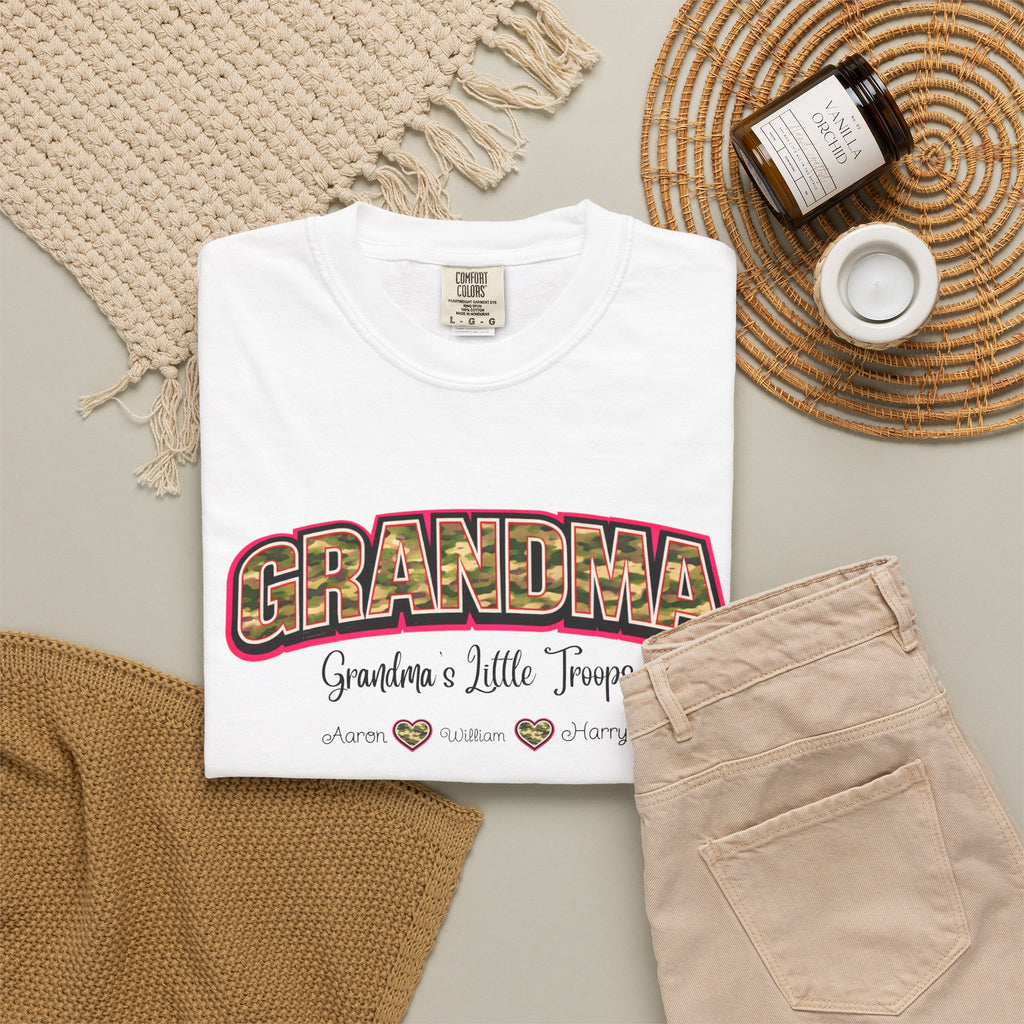 Grandma Graphic Tee — "Grandma's a Little Tragic" Vintage Style Women's Gift Shirt