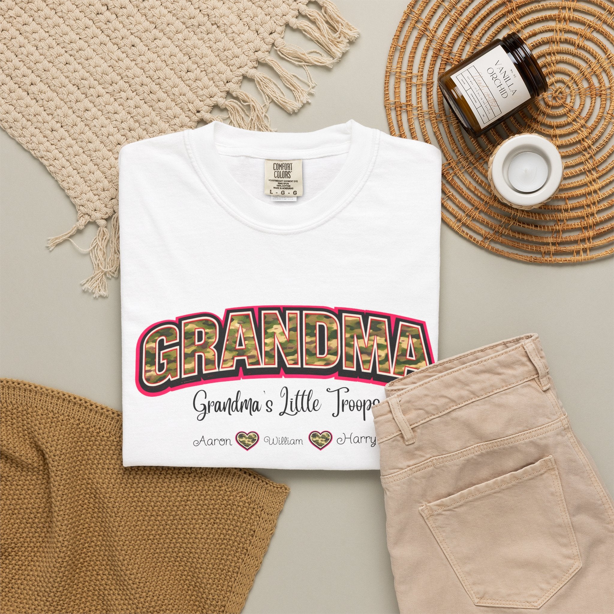 Grandma Graphic Tee — "Grandma's a Little Tragic" Vintage Style Women's Gift Shirt