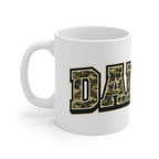 Dad Camo Coffee Mug — Military Camouflage Father’s Day 11oz & 15oz Ceramic Cup