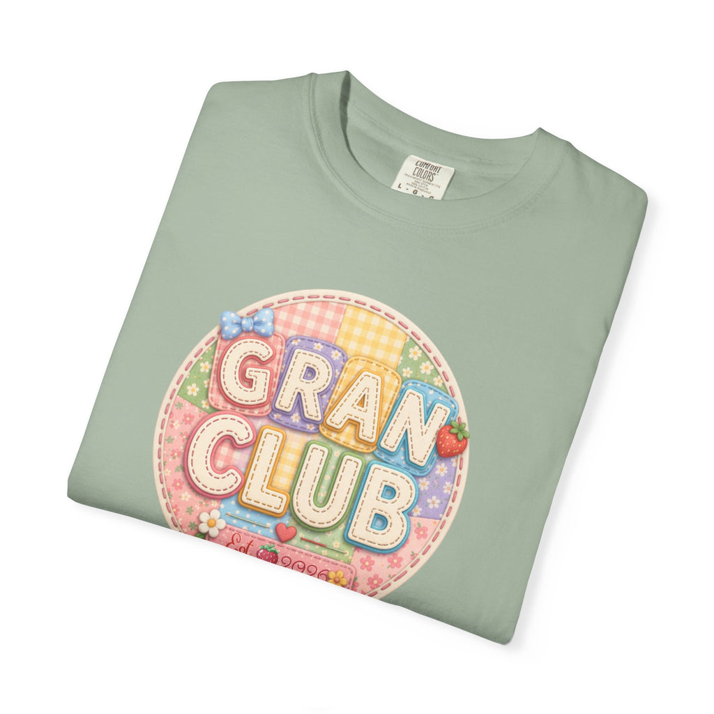 Gran Club Graphic T-Shirt — Retro Pastel Circle Design