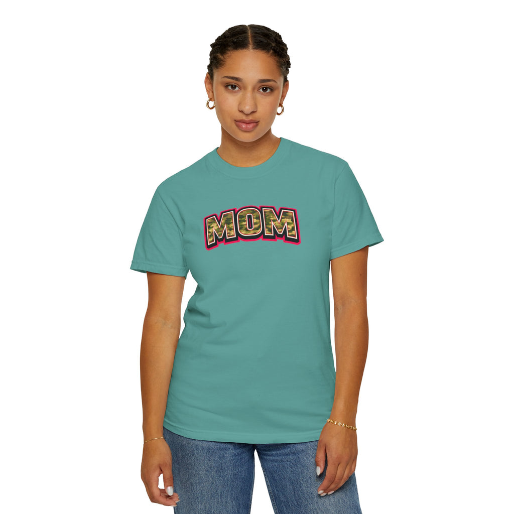 MOM Camo Patch Graphic T-Shirt
