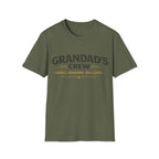 Granddad's Crew T-Shirt — "Small Humans, Big Love" Grandpa Gift