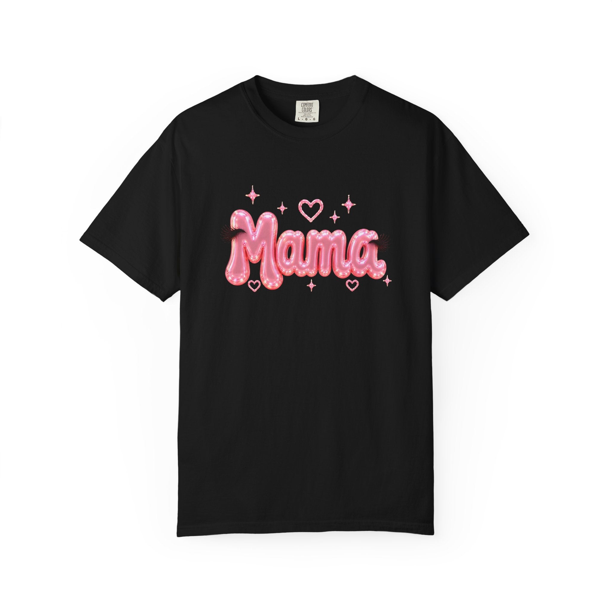 MAMA Pink Balloon Eyelashes T-Shirt