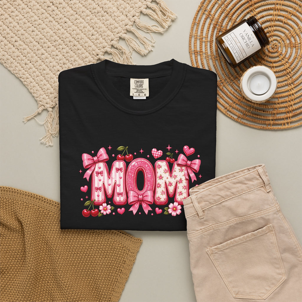 MOM Floral Heart T-Shirt
