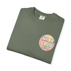 Nana Club T-Shirt — Retro Rainbow Badge Graphic