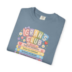 Grans Club Rules T-Shirt — Cute Floral Grandma Shirt, Funny Grandmother Gift for Mother's Day