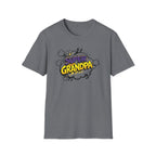 T-Shirt — "Super Grandpa" Comic-Style Graphic | Funny Father's Day Gift