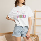 Grandma Floral Lettering T‑Shirt – "I Never Knew How Much Love" Mother's Day Gift