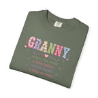 Granny Floral Graphic T-Shirt — "Granny makes the world a little softer, a little kinder, a little warmer"