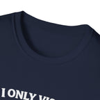 Grandad Biscuits T-Shirt — "I Only Visit Grandad for the Biscuits" Funny Grandpa Tee