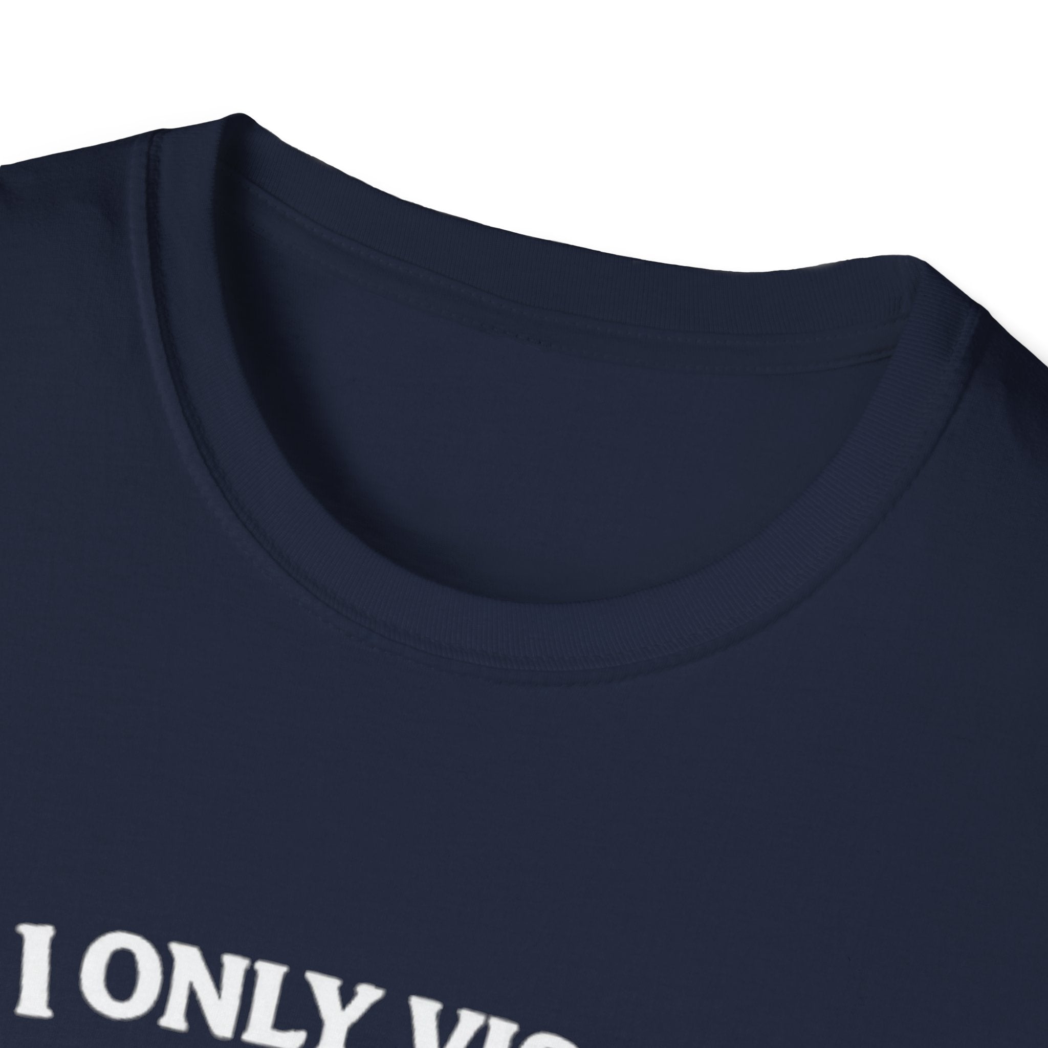 Grandad Biscuits T-Shirt — "I Only Visit Grandad for the Biscuits" Funny Grandpa Tee