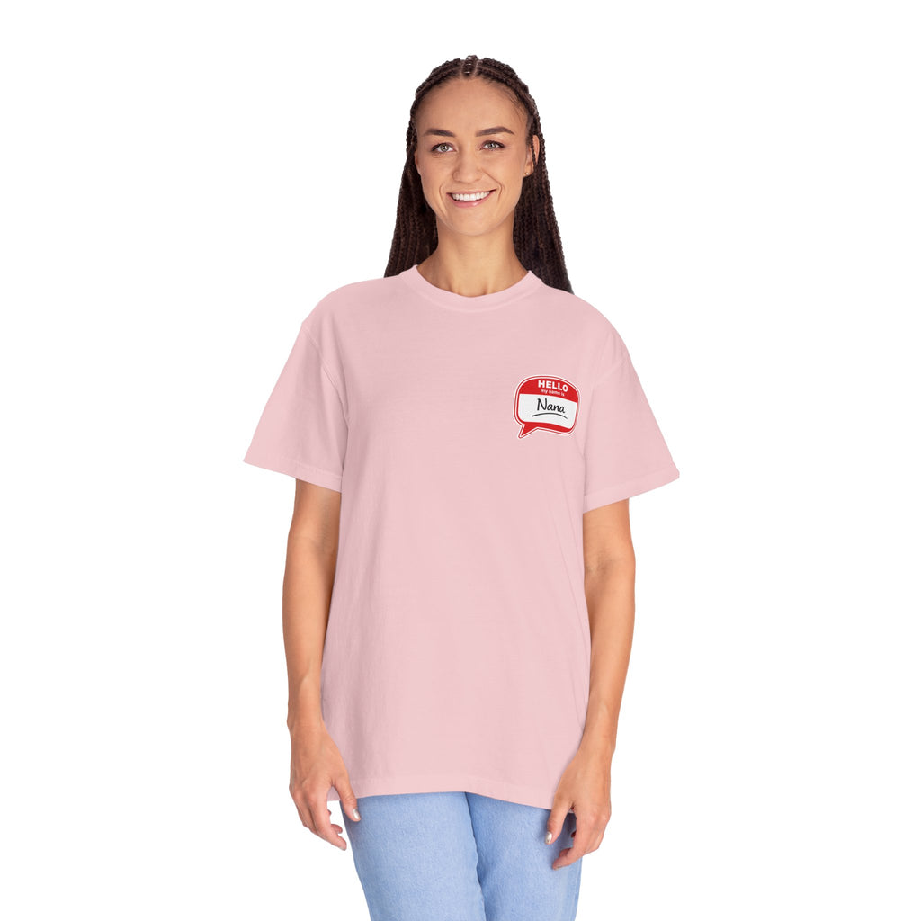 Nana Name Badge T-Shirt