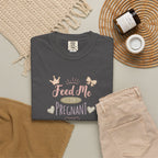Pregnant 'Feed Me' Tee — Maternity Pregnancy Humor T-Shirt