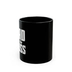 Bold 'Dad is the Boss' Black Coffee Mug — 11oz & 15oz