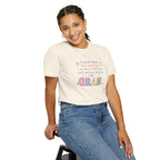 Gran Mom T-Shirt — "I never knew how much love my heart could hold until someone called me Gran" — Cute Floral Grandma Gift