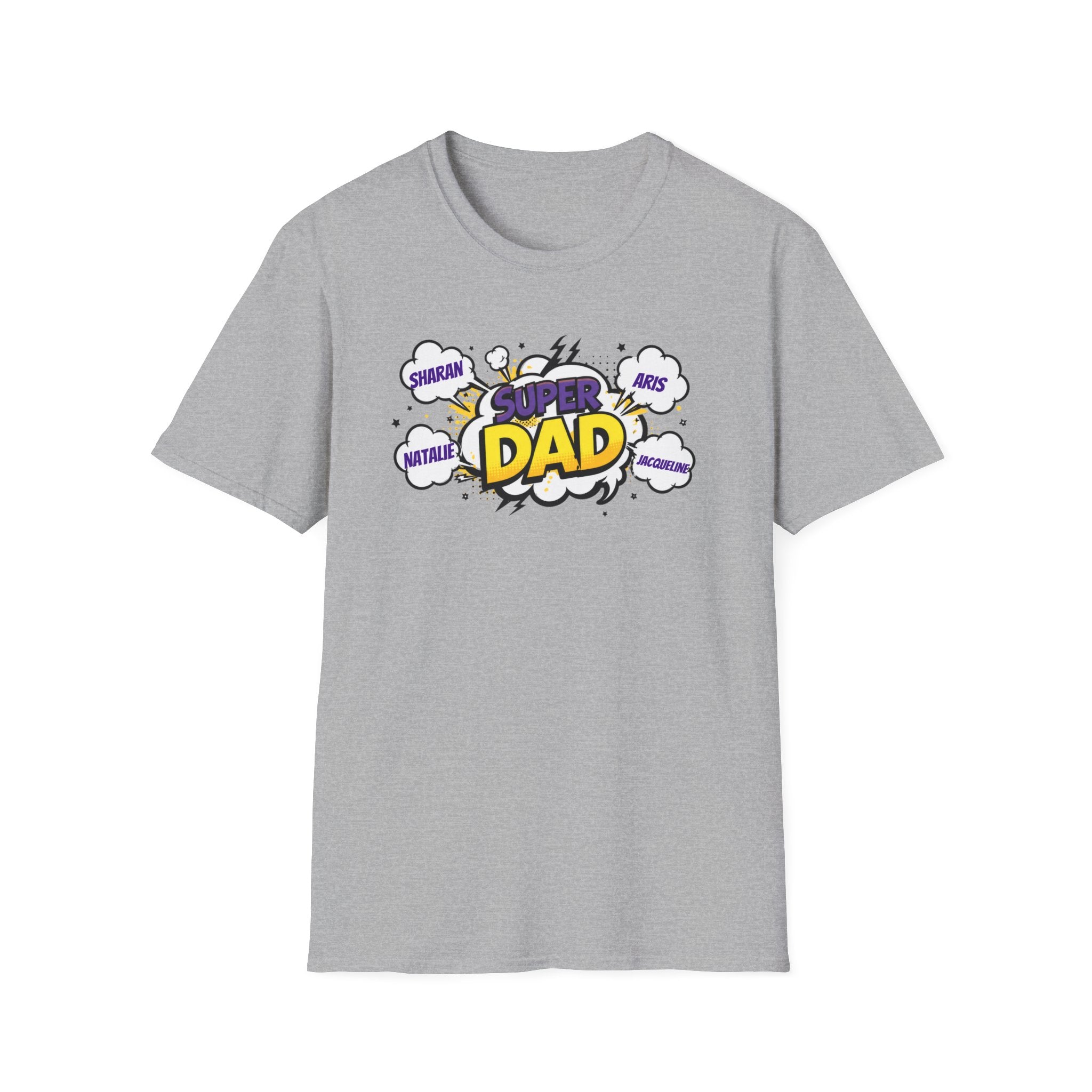 Super Dad Comic T-Shirt – Funny Father’s Day Gift