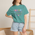 Nana Sunshine Floral T-Shirt — “NANA is the sunshine that makes our family garden bloom with love”