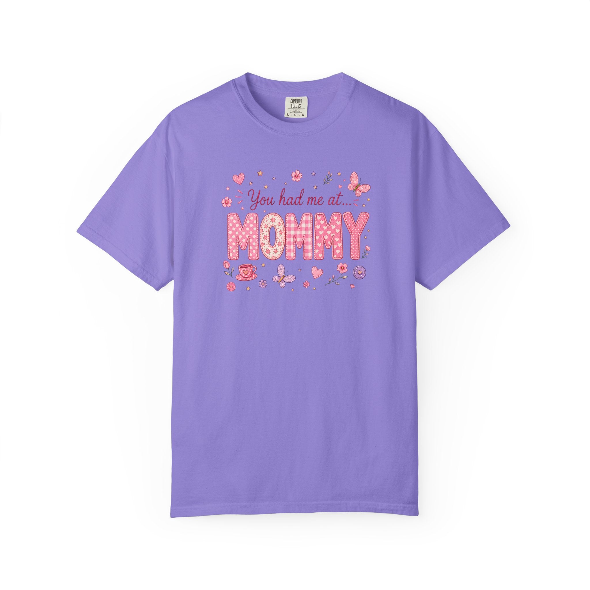 You Had Me at Mommy T-Shirt — Cute Pink Mommy Graphic Tee for New Moms & Mother's Day